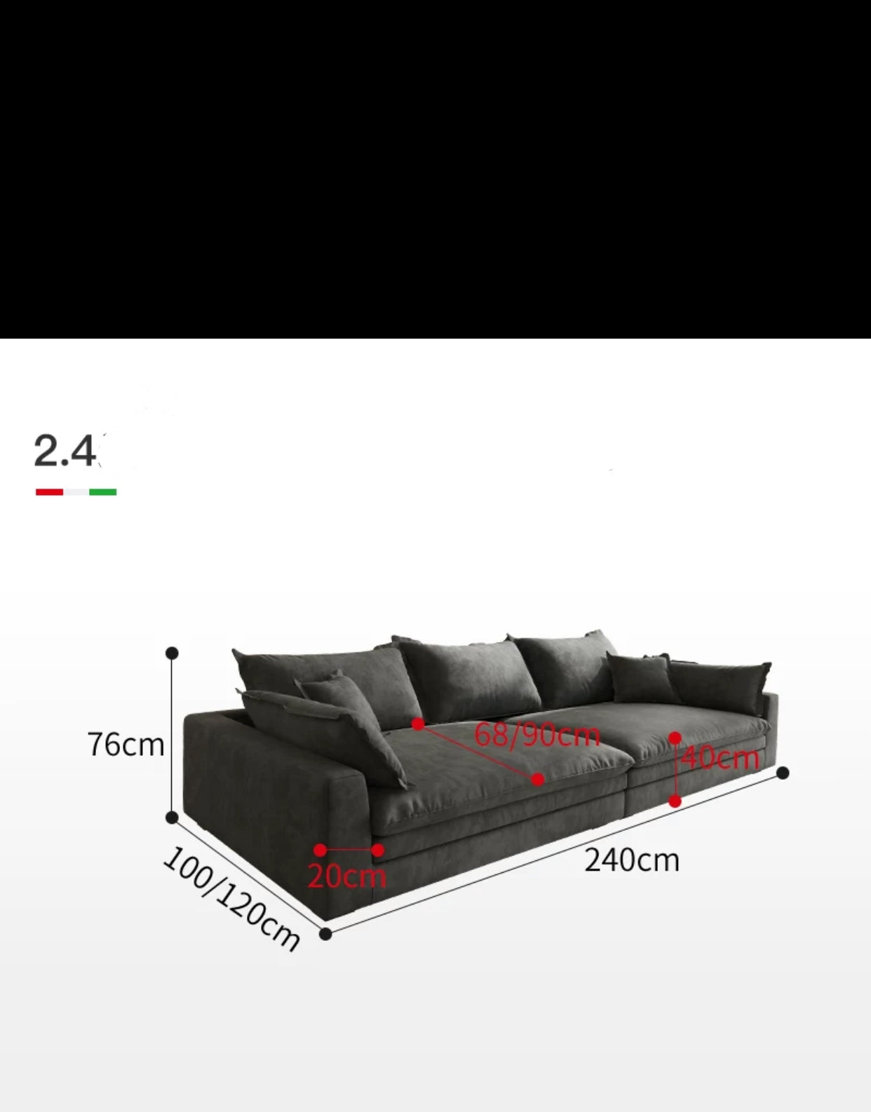 Lonsdale Chaise Sectional - 4 Seasons Home Gadgets