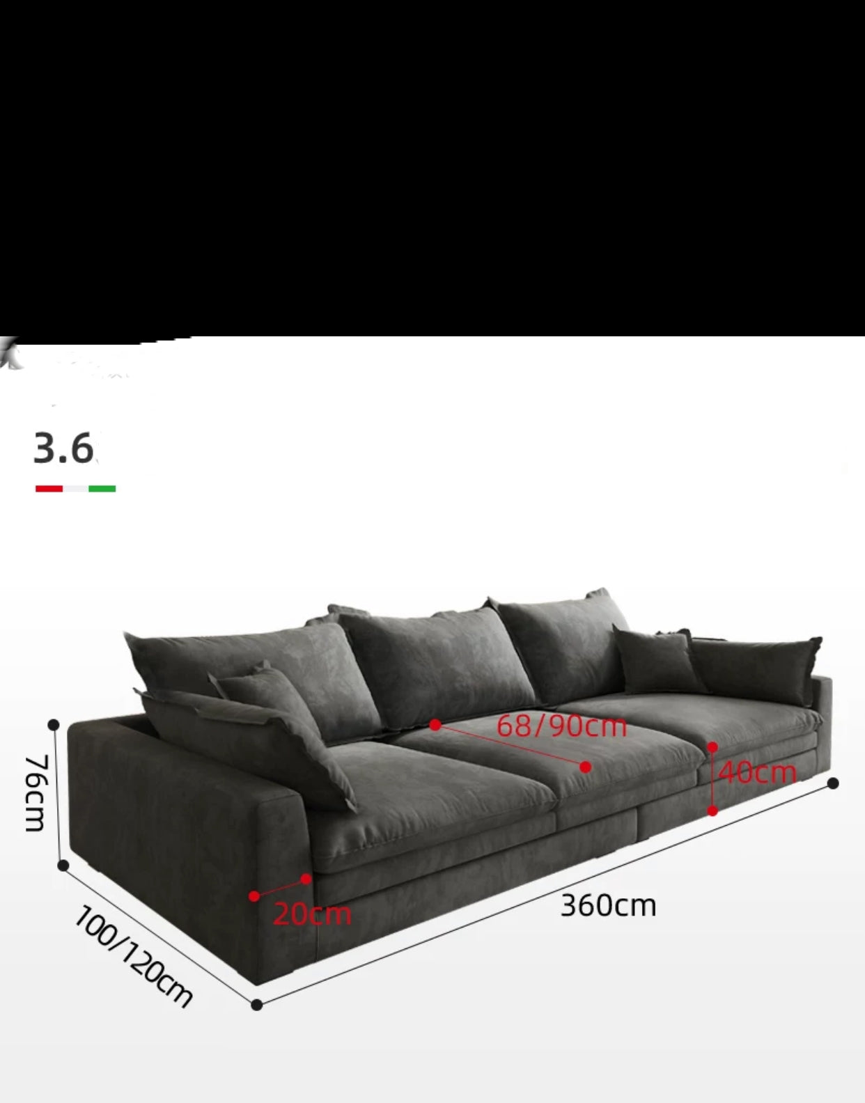 Lonsdale Chaise Sectional - 4 Seasons Home Gadgets