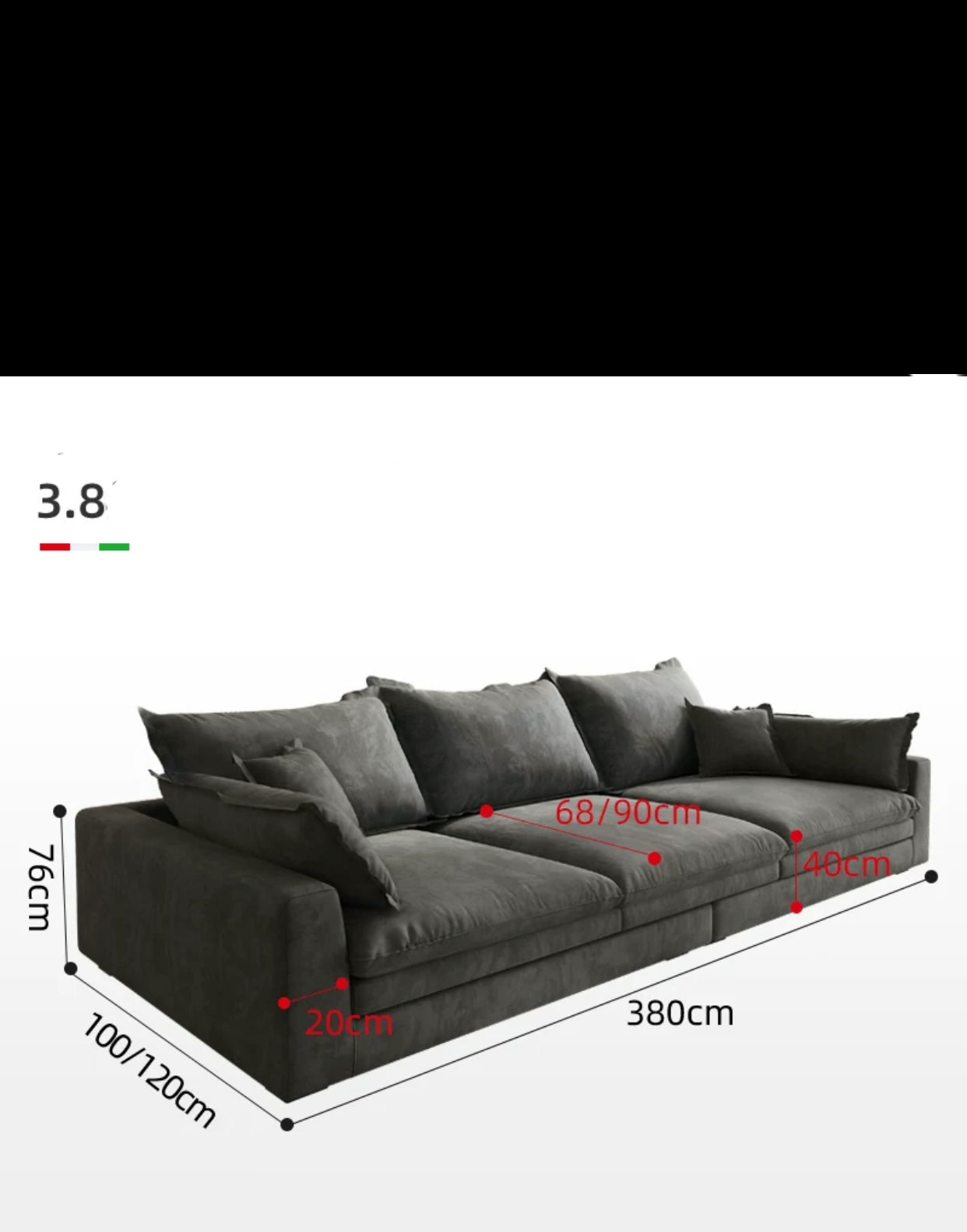 Lonsdale Chaise Sectional - 4 Seasons Home Gadgets