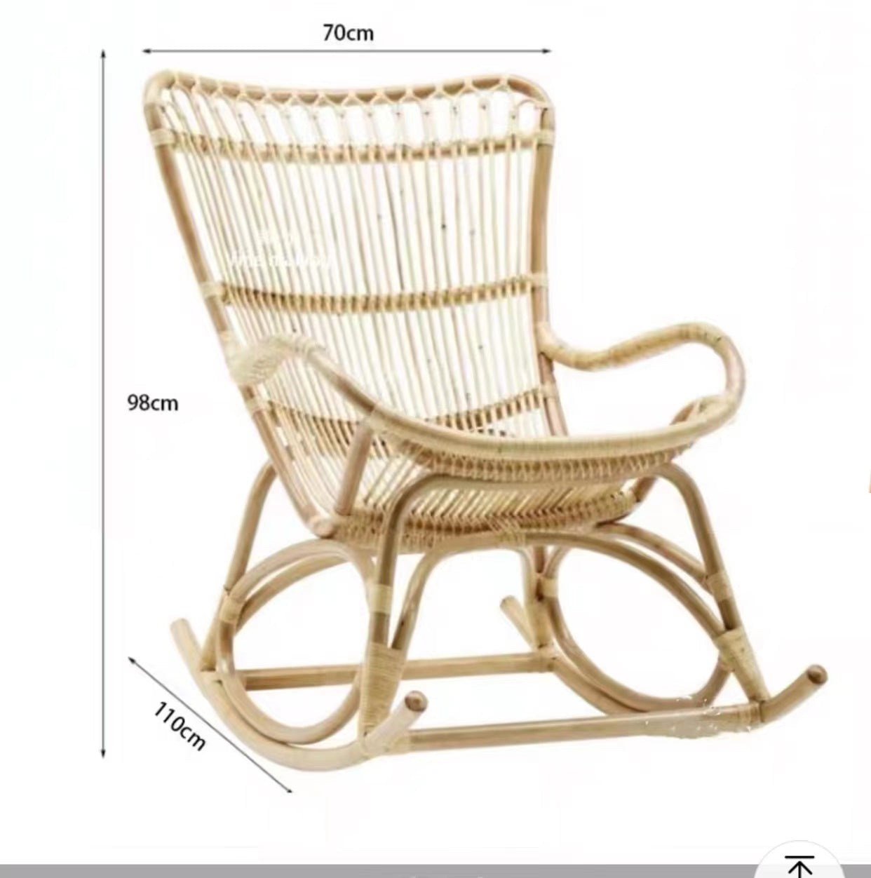 Lorelei Rocking Chair - 4 Seasons Home Gadgets