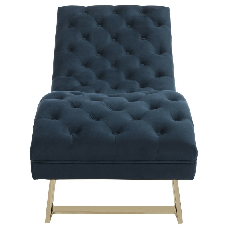 Mabella Tufted Armless Chaise Lounge - 4 Seasons Home Gadgets