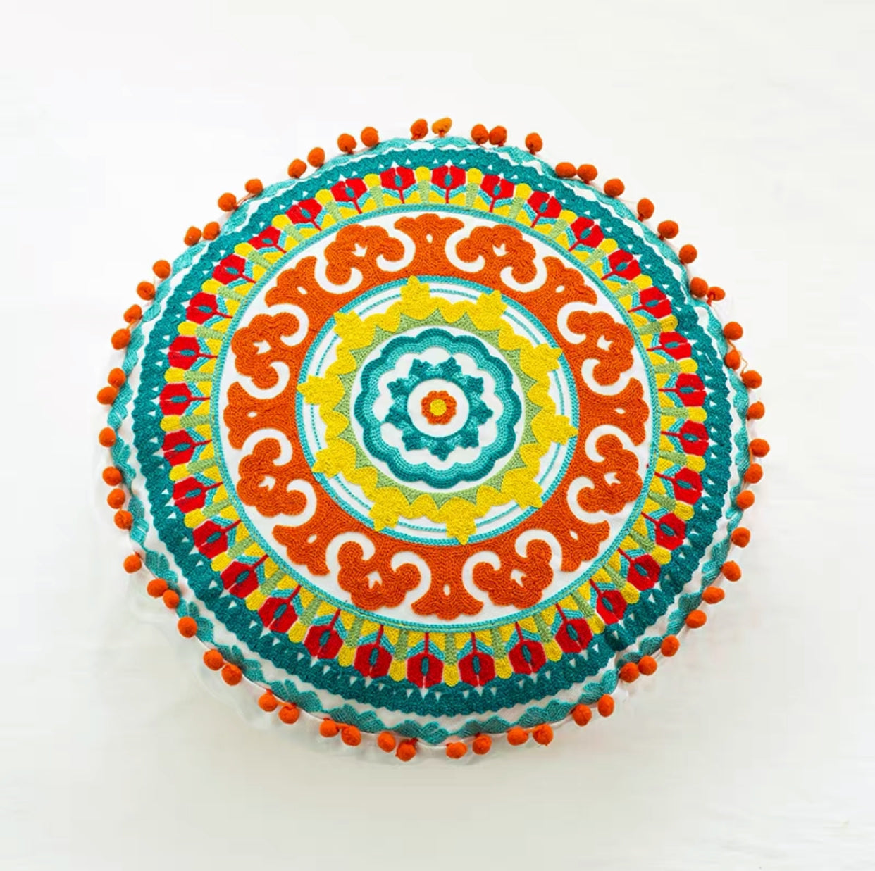 Mandala Embroidery Cushion - 4 Seasons Home Gadgets