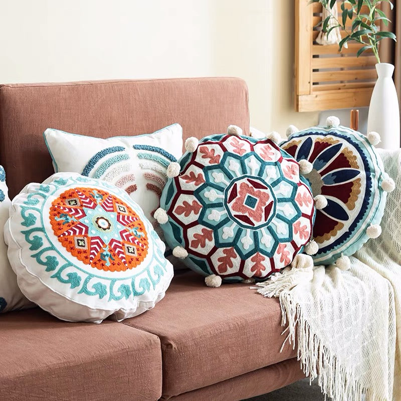 Mandala Embroidery Cushion - 4 Seasons Home Gadgets