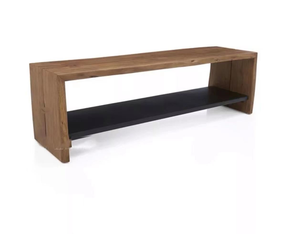 Mango Wood Shoes Bench - 4 Seasons Home Gadgets