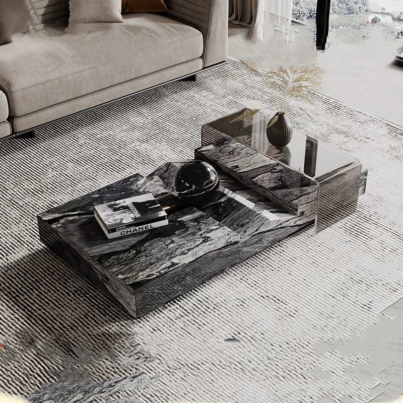 Marble Contemporary Coffee Table - 4 Seasons Home Gadgets