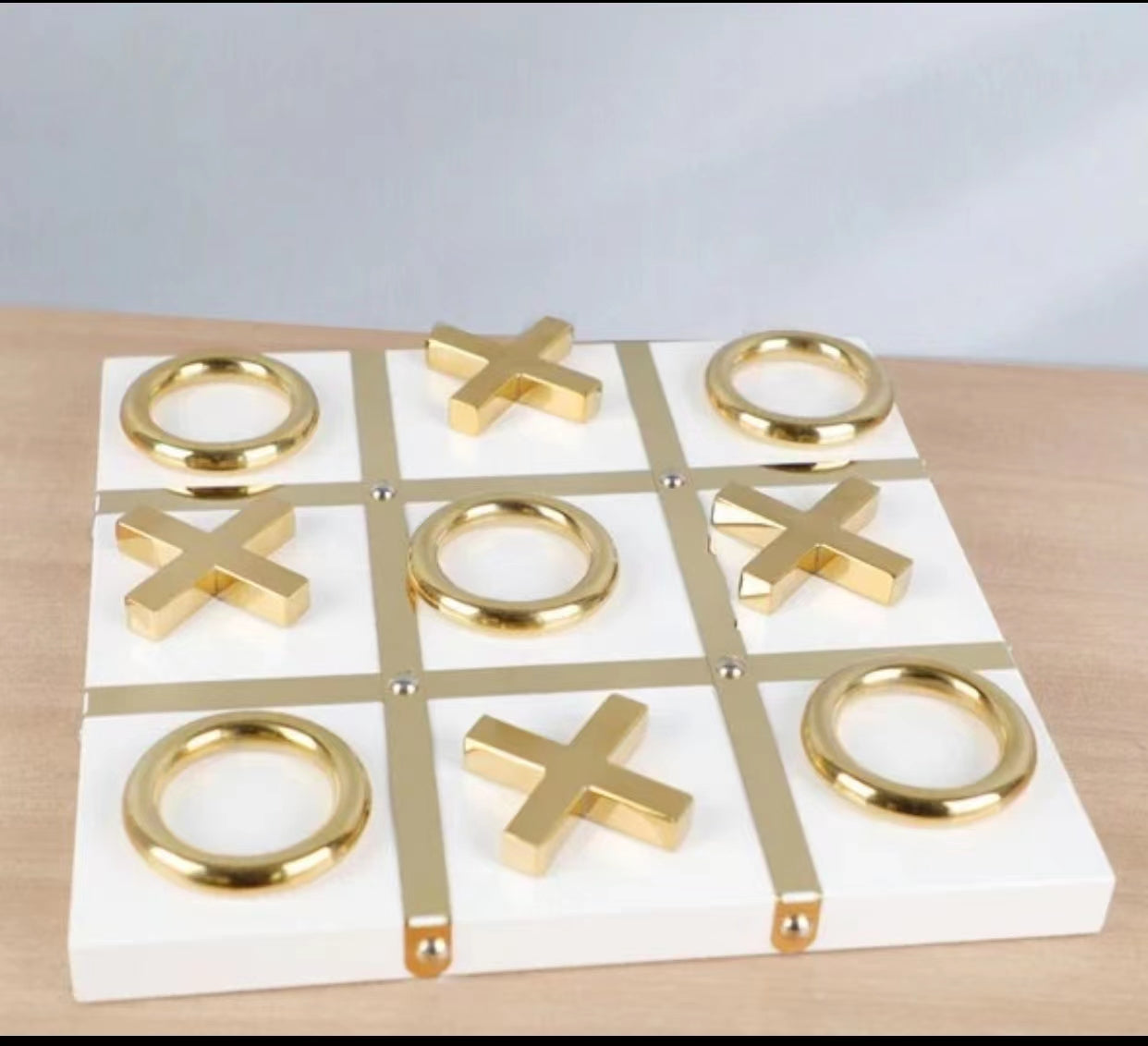 Marble Tic-Tac-Toe Game - 4 Seasons Home Gadgets