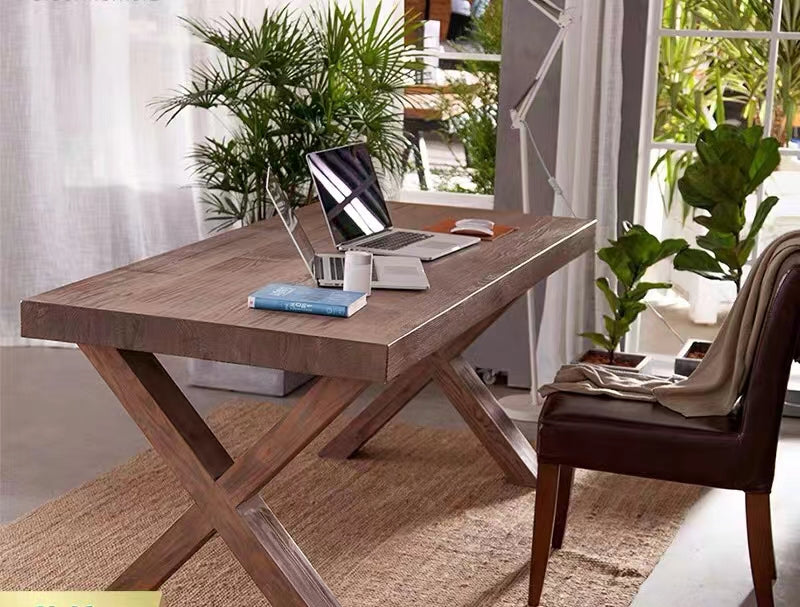 Marotta Wooden Desk - 4 Seasons Home Gadgets