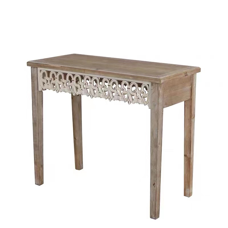 Mcchristian Solid Wood Console Table - 4 Seasons Home Gadgets