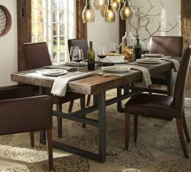 Melisa 3 Pieces Wood Dining Set - 4 Seasons Home Gadgets