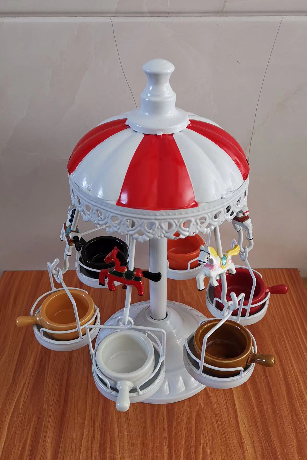 Merry Go Around Cupcake Holder Stand - 4 Seasons Home Gadgets