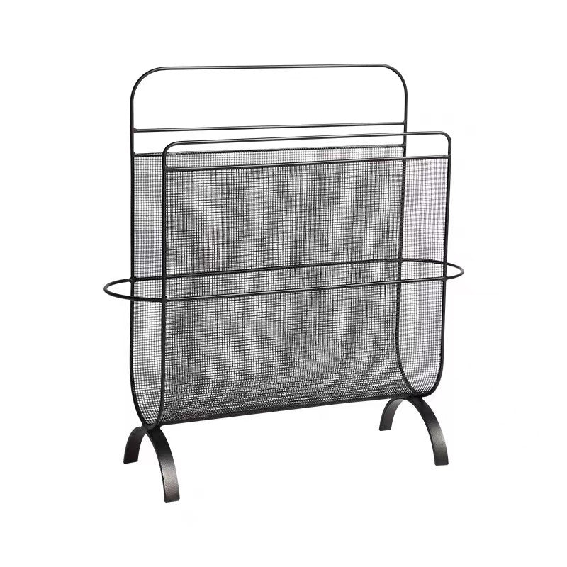 Mesh Freestanding Magazine Organizer Holder - 4 Seasons Home Gadgets