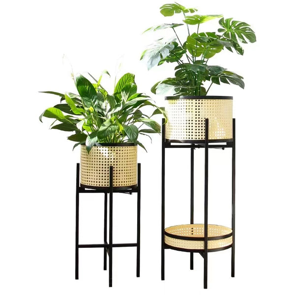 Mesh Metal Planter Set - 4 Seasons Home Gadgets