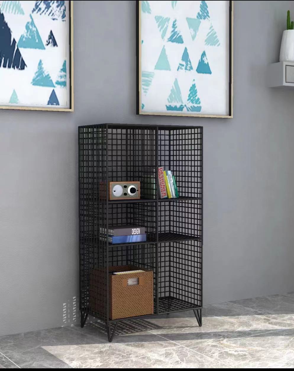 Mesh Storage Cube Shelving Unit - 4 Seasons Home Gadgets