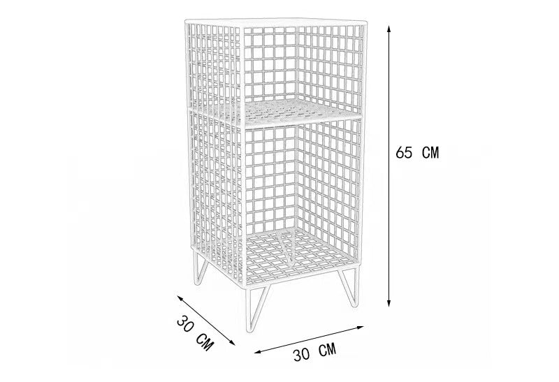 Mesh Storage Cube Shelving Unit - 4 Seasons Home Gadgets