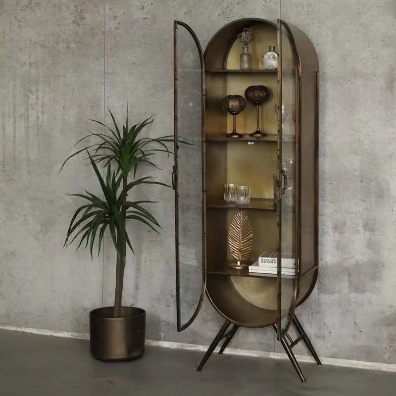 Metal Accent Cabinet - 4 Seasons Home Gadgets