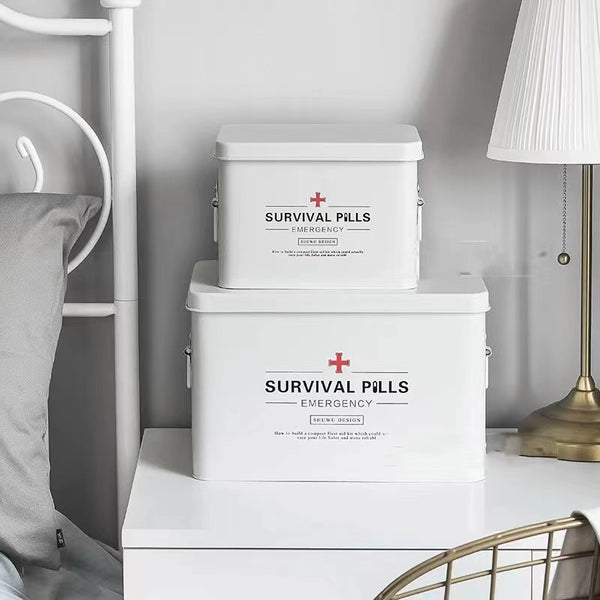 Metal First Aid Container Box - 4 Seasons Home Gadgets