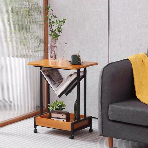 Metal Frame End Table - 4 Seasons Home Gadgets