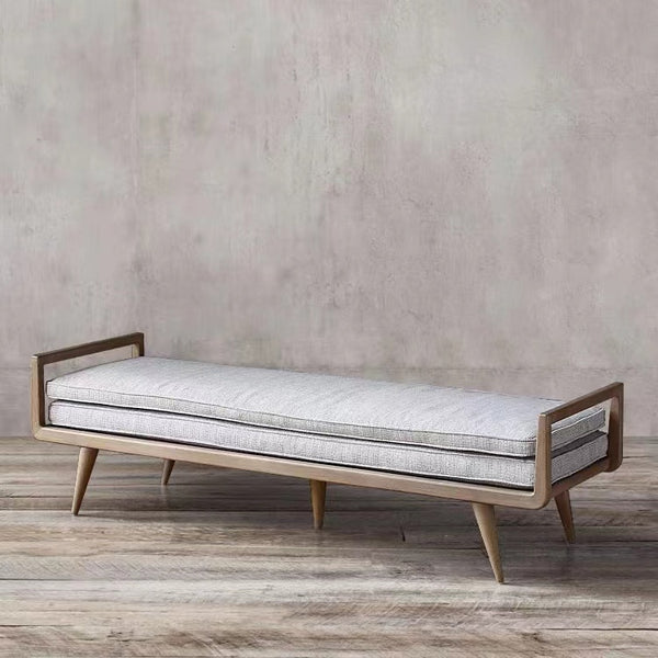 Mid-Century Modern Bench - 4 Seasons Home Gadgets