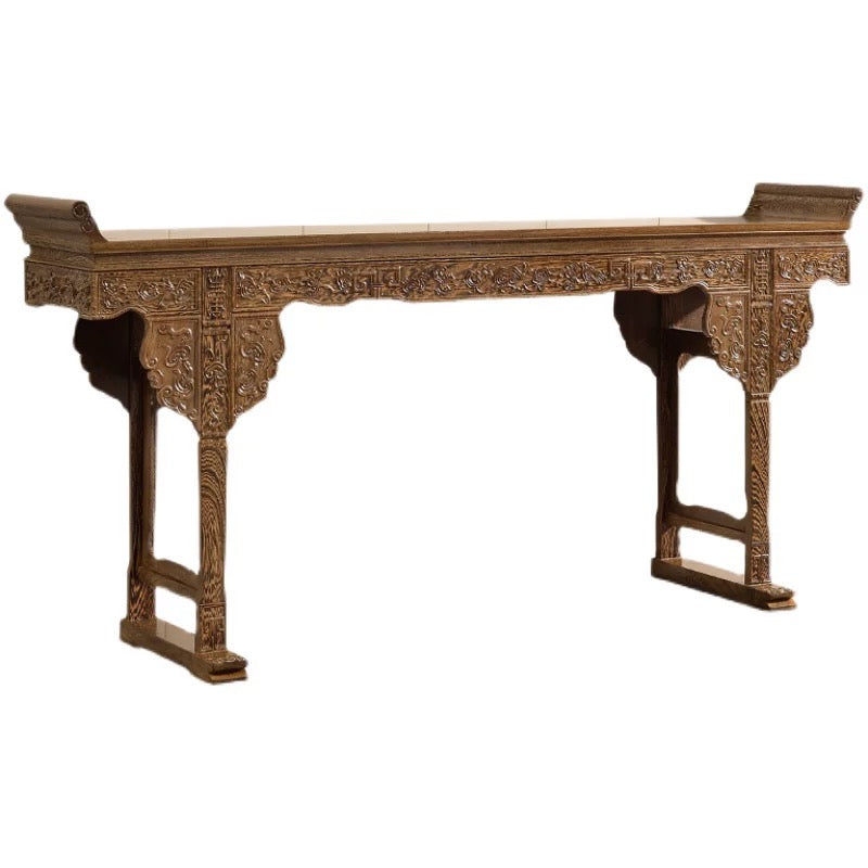 Millettia laurentii Praying Console Table - 4 Seasons Home Gadgets