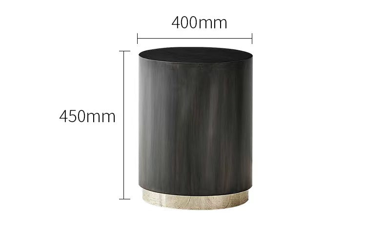 Mindy Steel Drum End Table - 4 Seasons Home Gadgets