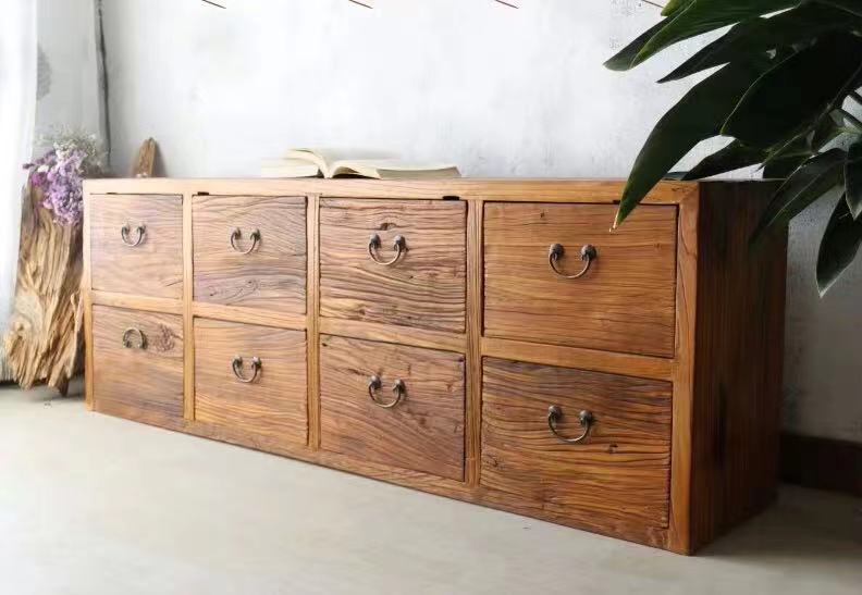 Ming-Style Drawer Chest Cabinet - 4 Seasons Home Gadgets