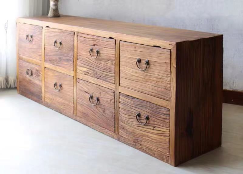 Ming-Style Drawer Chest Cabinet - 4 Seasons Home Gadgets