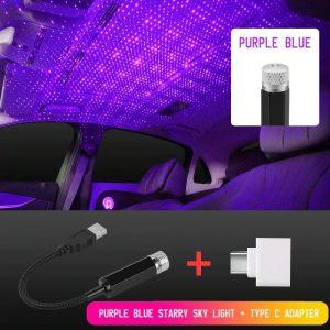 Mini LED Car Roof Star Night Lights Projector - 4 Seasons Home Gadgets