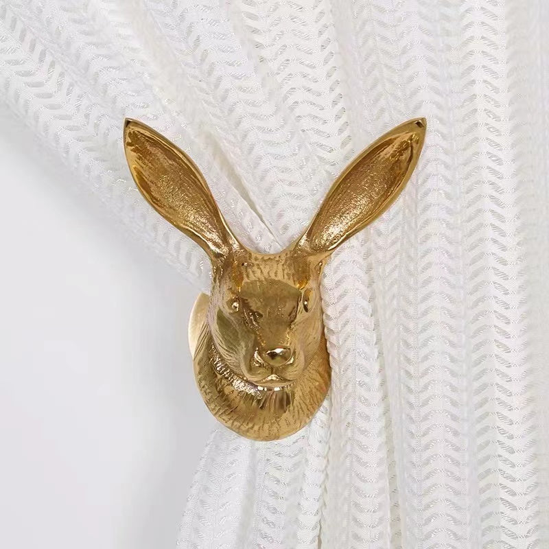 Mithchell Floral or Rabbit Curtain Holdback - 4 Seasons Home Gadgets