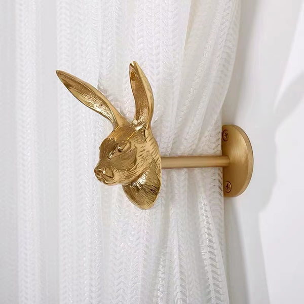 Mithchell Floral or Rabbit Curtain Holdback - 4 Seasons Home Gadgets