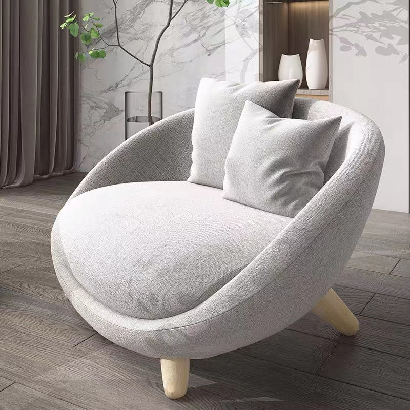 Modern Barrel Accent Chair - 4 Seasons Home Gadgets