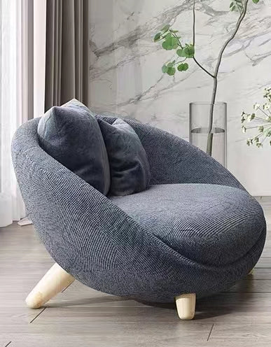 Modern Barrel Accent Chair - 4 Seasons Home Gadgets