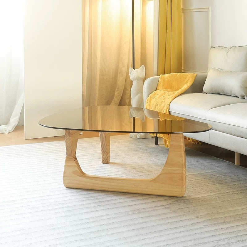 Monaco Solid Wood Coffee Table - 4 Seasons Home Gadgets