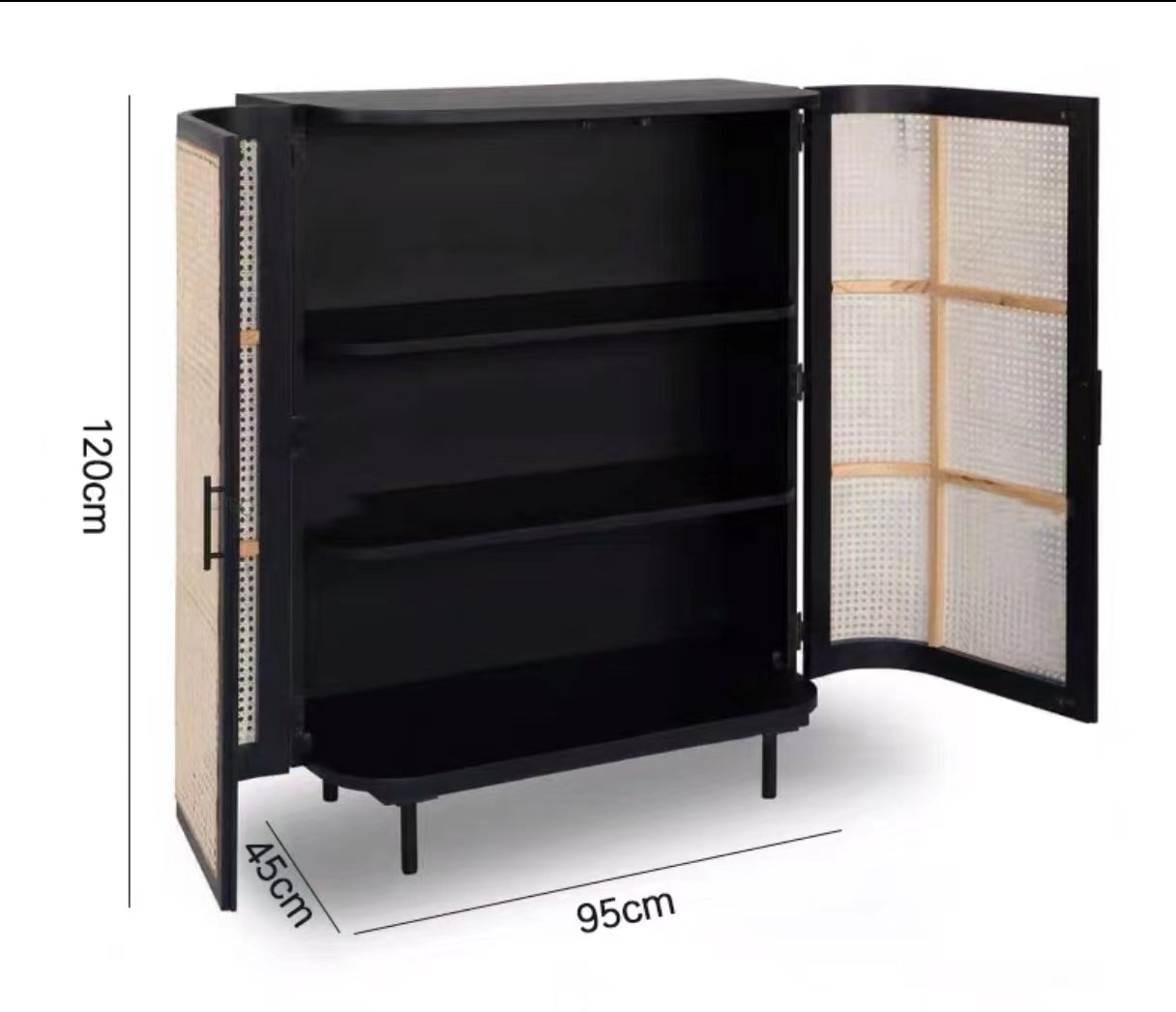 Mongillo Wide Sideboard - 4 Seasons Home Gadgets