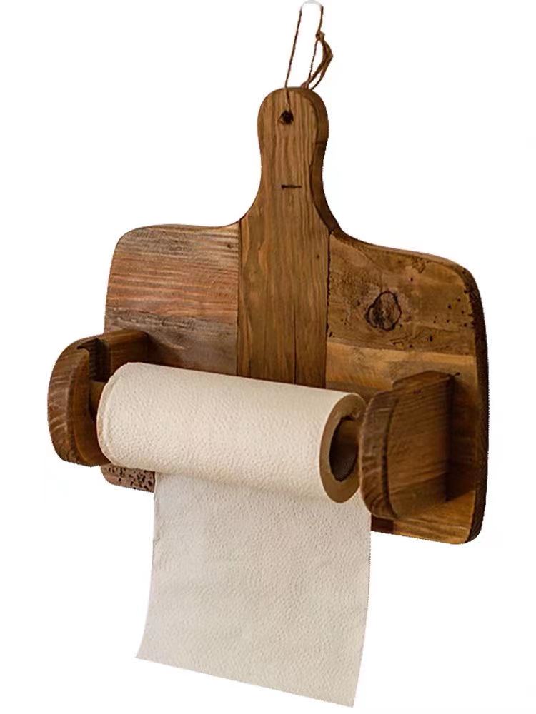 Wood Kitchen Towel Rack - 4 Seasons Home Gadgets