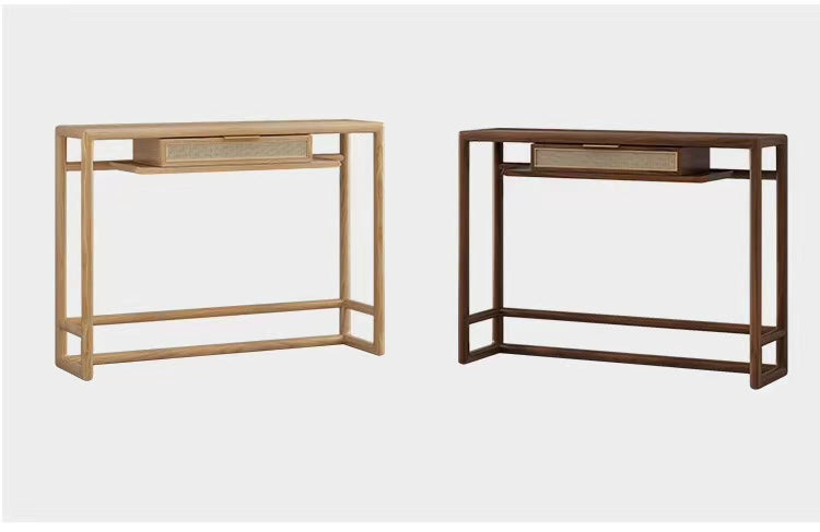 Narrow Wood Console Table - 4 Seasons Home Gadgets