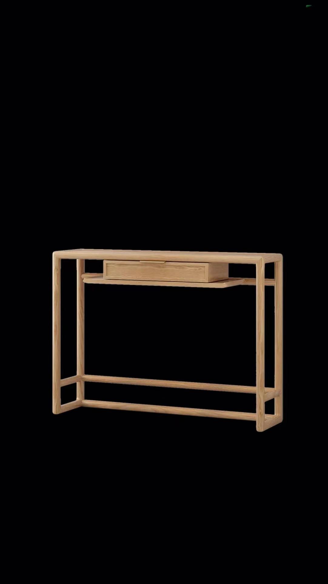 Narrow Wood Console Table - 4 Seasons Home Gadgets