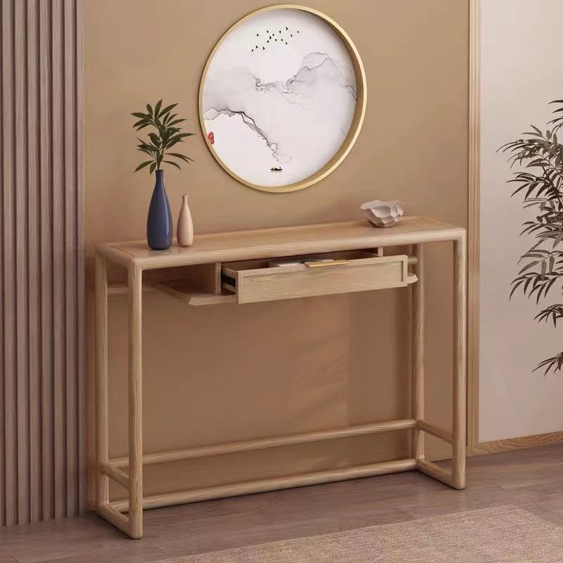 Narrow Wood Console Table - 4 Seasons Home Gadgets