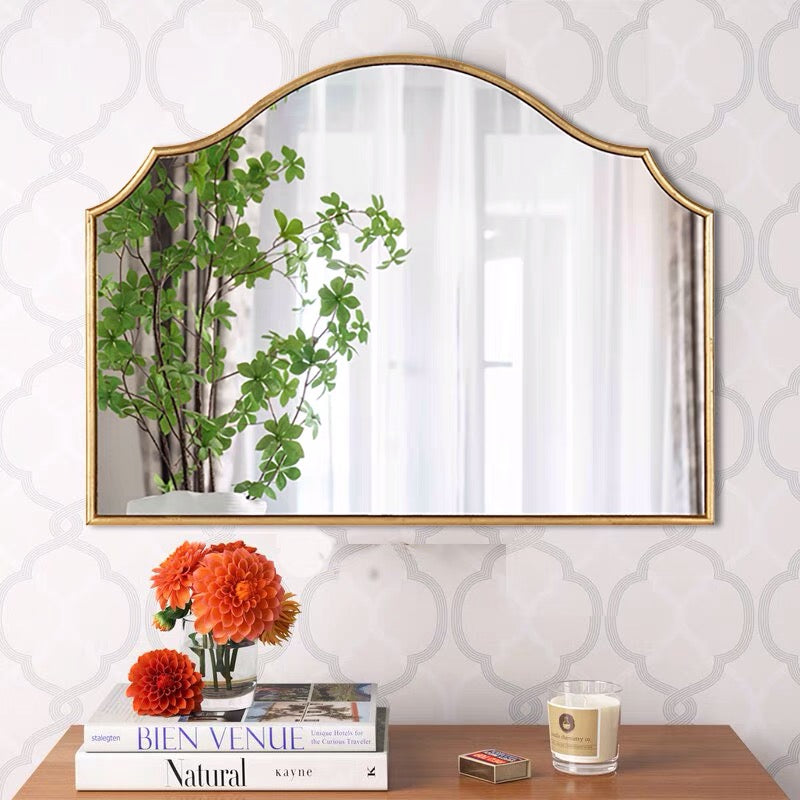 Nickolas Wall Mounted Mirror - 4 Seasons Home Gadgets