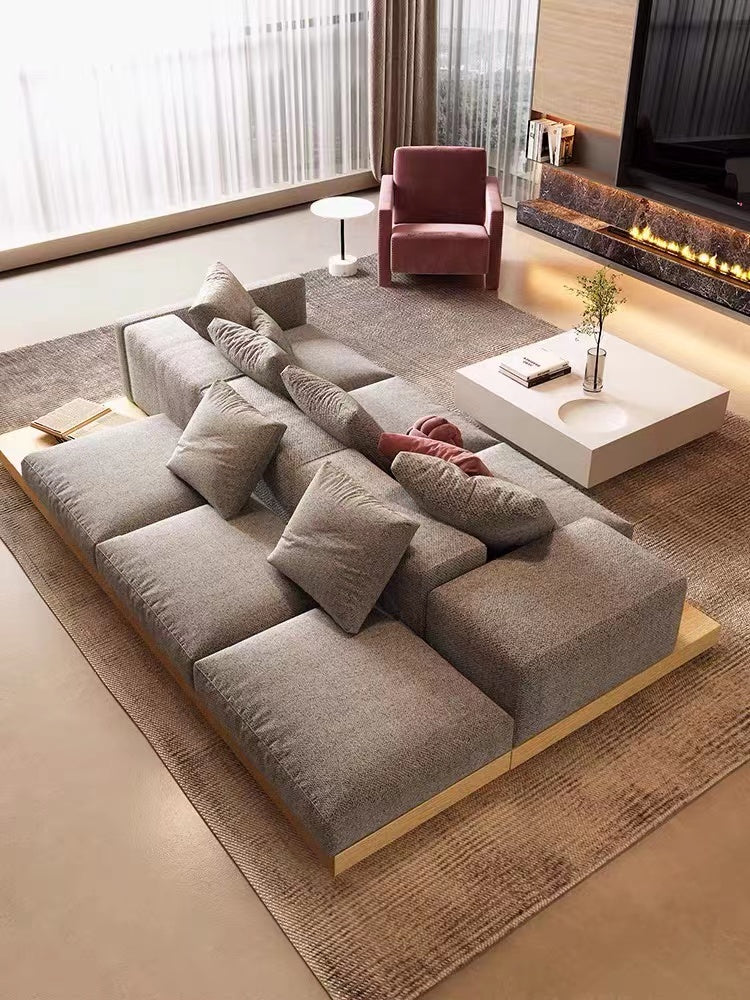 Niemi Wide Sectional Sofa - 4 Seasons Home Gadgets