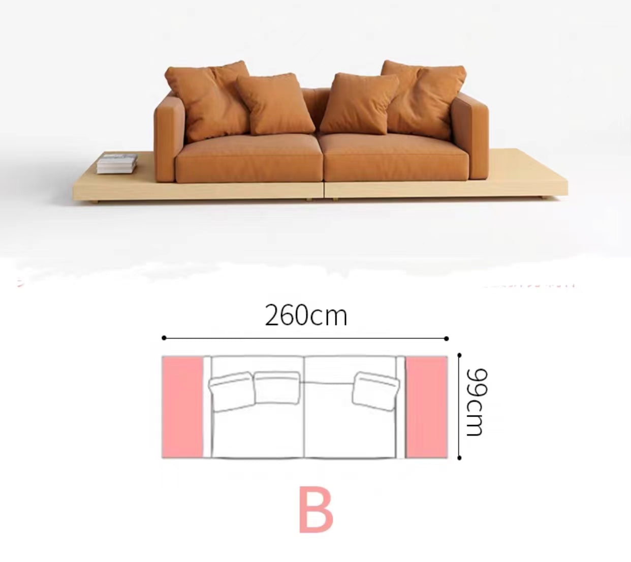 Niemi Wide Sectional Sofa - 4 Seasons Home Gadgets