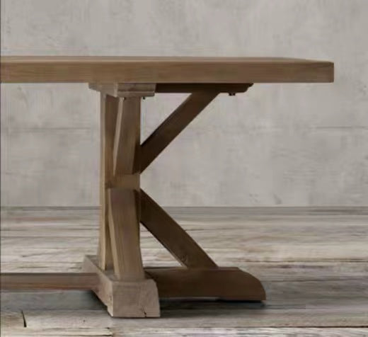 Oak Dinning Table - 4 Seasons Home Gadgets