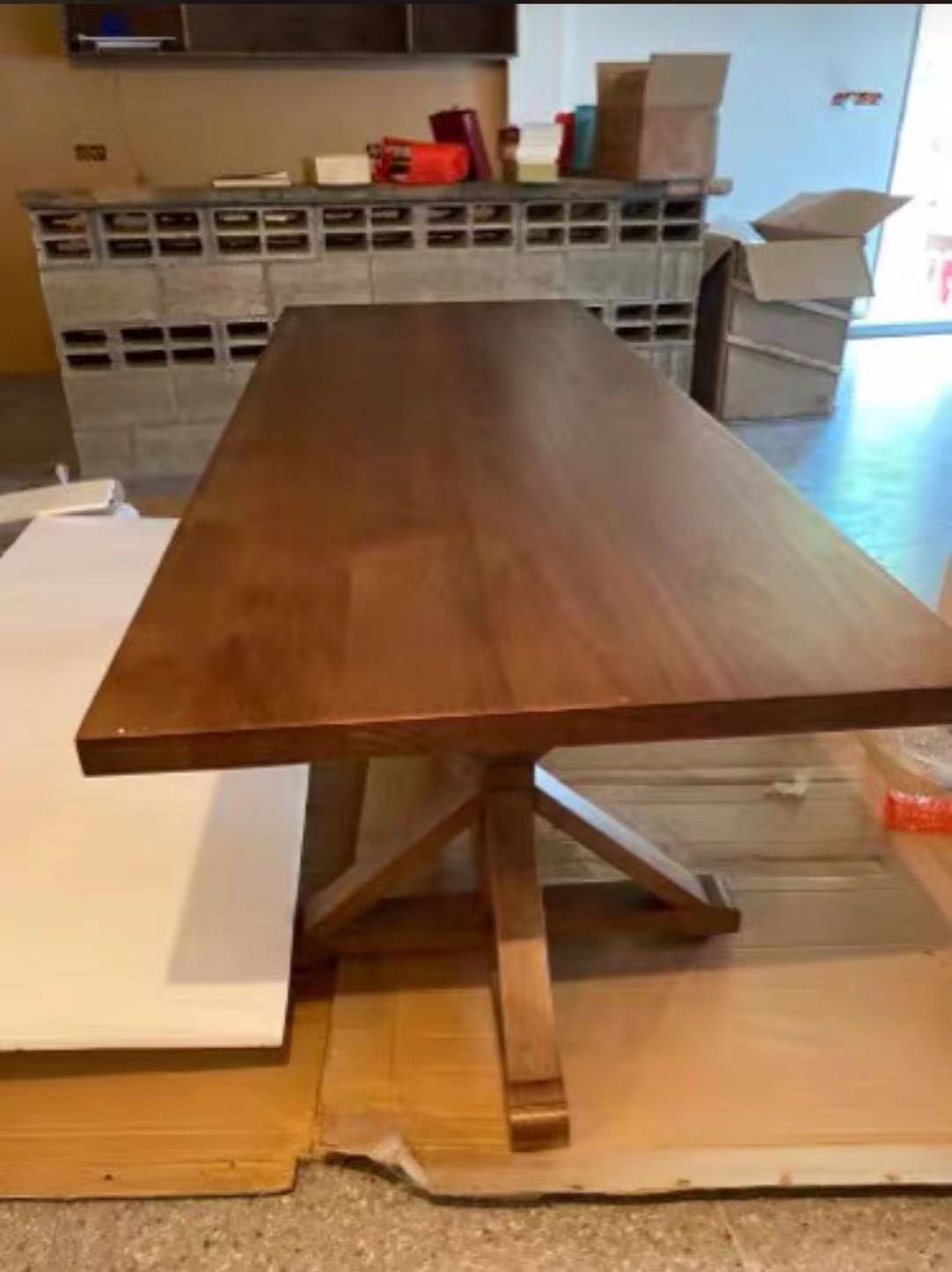 Oak Dinning Table - 4 Seasons Home Gadgets