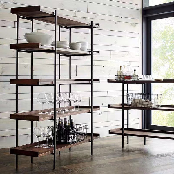 Ohlson Solid Wood Storage Shelf - 4 Seasons Home Gadgets