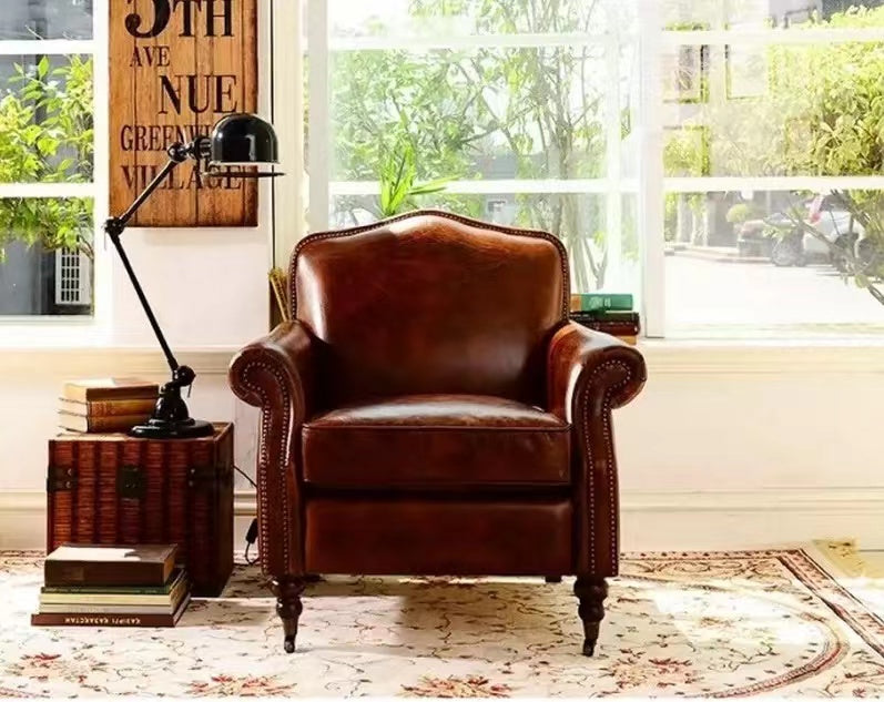 Oliver PU Armchair - 4 Seasons Home Gadgets