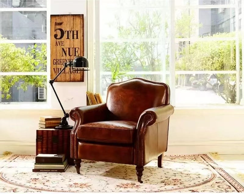 Oliver PU Armchair - 4 Seasons Home Gadgets