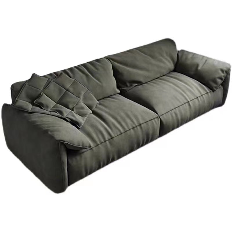 Ophelia Pillow Top Velvet Sofa - 4 Seasons Home Gadgets