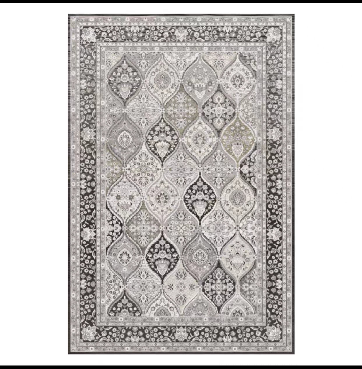 Oriental Terracotta Beige Area Rug - 4 Seasons Home Gadgets