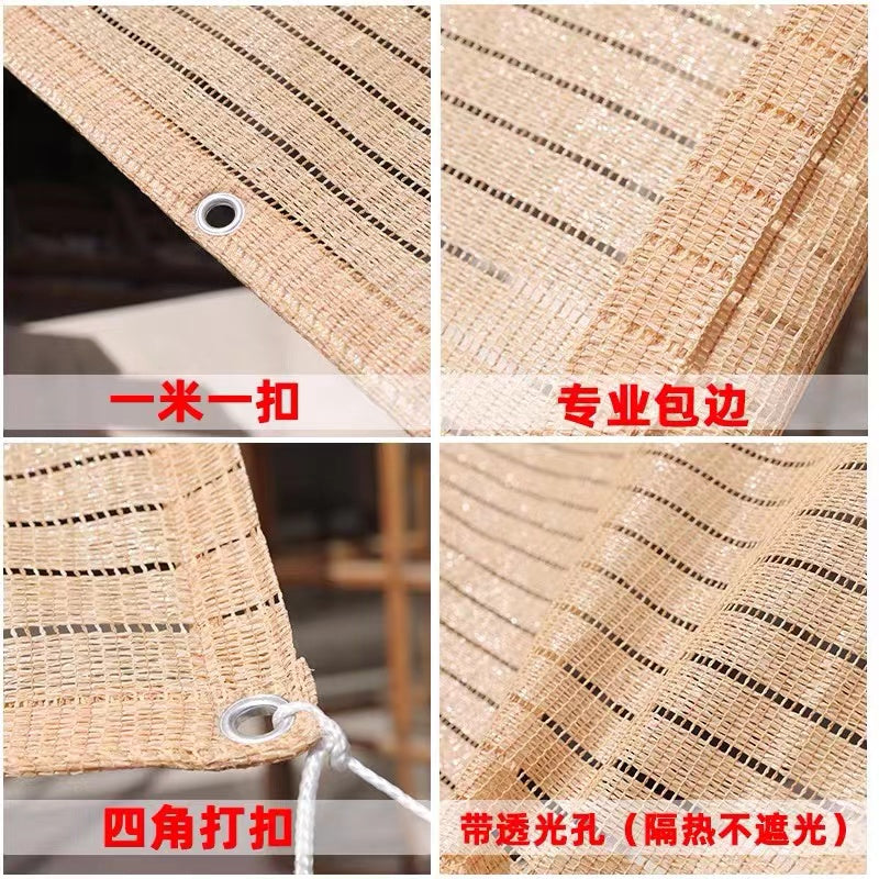 Outdoor UV-Blocking Mesh Side Wall - 4 Seasons Home Gadgets