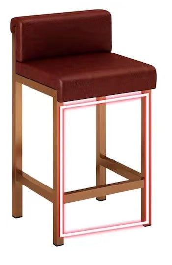 PU Counter Stool - 4 Seasons Home Gadgets