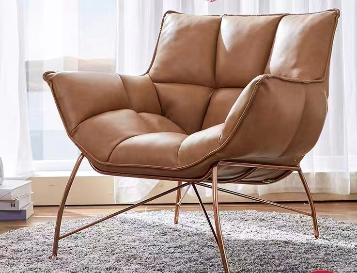 PU Leather Top Grain Side Chair - 4 Seasons Home Gadgets